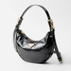 PRADA Arche Naplack Ledertasche Schultertasche 1BC194 2DNT F0002 131449498 [P]