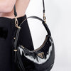 PRADA Arche Naplack Ledertasche Schultertasche 1BC194 2DNT F0002 131449498 [P]