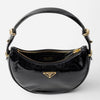 PRADA Arche Naplack Ledertasche Schultertasche 1BC194 2DNT F0002 131449498 [P]