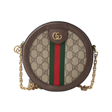 Gucci 550618 GG Supreme Ophidia Mini GG Round Crossbody Bag 34677-1 131480677
