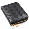 BOTTEGA VENETA Intrecciato Kartenhalter mit Reißverschluss Schwarz 131492926 [P]