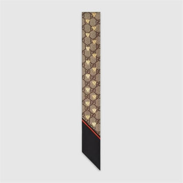 Gucci Printed Silk Neck Bow 499226 3G001 1074 131497544 [P]