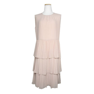 MAXMARA Tiered Kleid in Pinkbeige 46 131503771