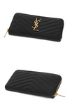 SAINT LAURENT 358094 BOW01 1000 レディース 長財布 34376272 [P]