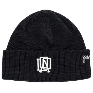 NANAMICA 25SS OOAL ロゴ ビーニー S25SP030E ブラック 131588313