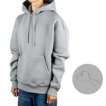 AMI エンボスハートロゴフーディ 105399622