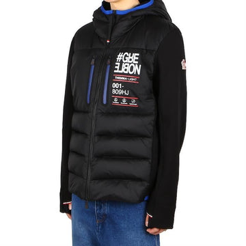Moncler Grenoble Logo Knit Hooded Down Jacket 8G00018 809HJ 999 101611159