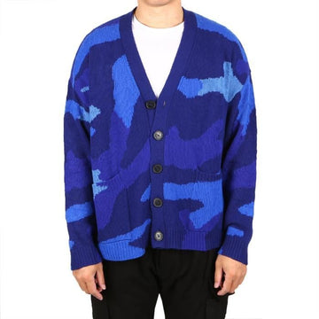 Valentino Camo Cardigan 101611142