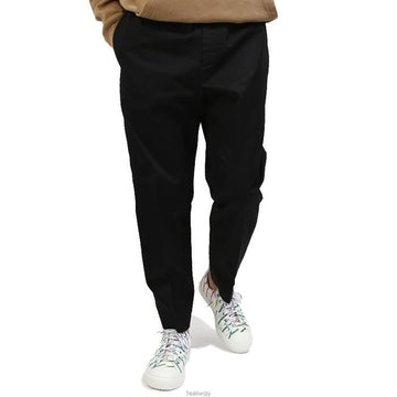 JIL SANDER バンディング クロップパンツ 243800 001 101611128