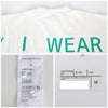 SUNNEI SN2PXH06AP JE130 005 grüne Druck Oversized Langarm T-Shirt 101476103 [P]