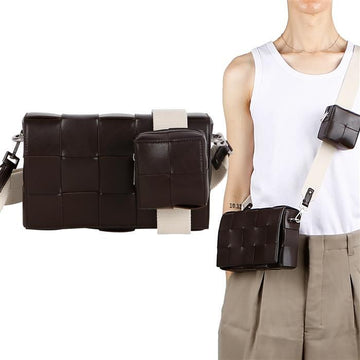 Bottega Veneta Intrecciato Strap Cassette Crossbody Bag 741777 V2XU1 2094 90093754