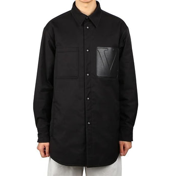 VALENTINO ナイロンシャツジャケット 2V3CIF2190Q 0NO 70584128