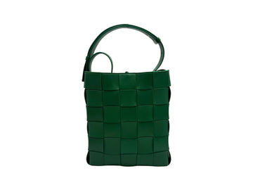BOTTEGA VENETA カセットメッセンジャークロスバッグ グリーン 649601 131618171