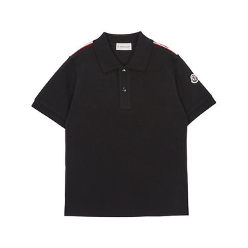 MONCLER Kids Polo T-Shirt 8A00006 89ALK 999 6A8A10A 131621380