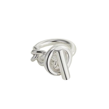 HERMES シルバーリング クロワゼット ラージモデル H104587B 00053 131636069 [P]