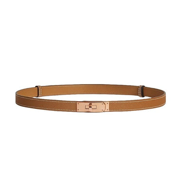 HERMES Kelly 18 Damen Gurt Gold Roségold Schnalle H069853CD37 131852761
