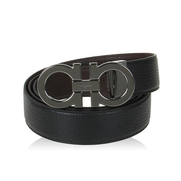 SALVATORE FERRAGAMO ダブルガンチョウリバーシブルベルト 48421410