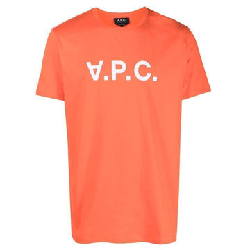 APC Logo Print Short Sleeve T-Shirt 160110148 [P]