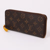LOUIS VUITTON Clemens Monogram Geldbörse Gelb 131878053 [P]
