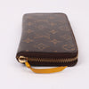 LOUIS VUITTON Clemens Monogram Geldbörse Gelb 131878053 [P]