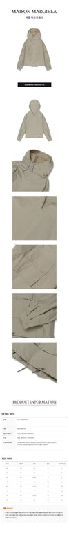 MAISON MARGIELA Unisex Hoodie Anorak Jacket 51489219 [P]
