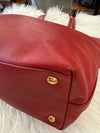 Prada Saffiano Tote and Shoulder Bag Red br5014 131878556 [P]