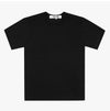 COMME DES GARCONS PLAY プレイ バック レッド ハート ワッペン ユニセックス 半袖Tシャツ AX-T340-051 1 (P1T340 1) 145427705 [P]