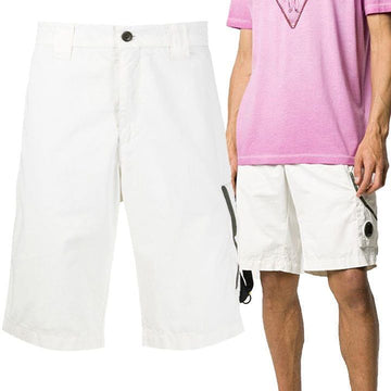 CP COMPANY レンズワッペンレッグカーゴハーフパンツ 155945125