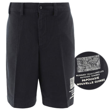 ACNE STUDIOS ロゴマッププリントショートパンツ 156489087