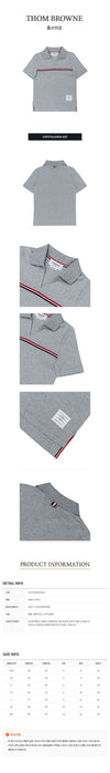THOM BROWNE Damen Polo T-Shirt FJP076AJ0066-055 53166807 [P]