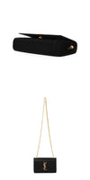 SAINT LAURENT Kassandra Monogram Kate Golden Small Chain Satchel Schultertasche 154656724 [P]