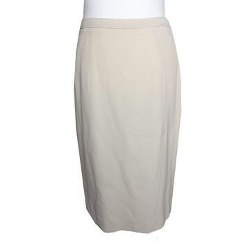 ARMANI COLLEZIONI アルマーニ コレジオーニ オートミールベージュ ウール スカート 55 66 132277062