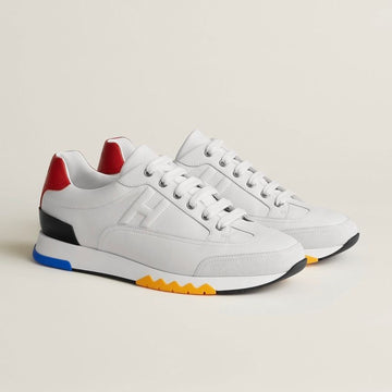 HERMES [ RNC ] トレイルスニーカー 赤パノ マルチ 42 132281493