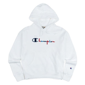 CHAMPION Reverse Weave Hoodie mit 3 Farben Schriftzug Weiß GF757-Y07966-045 118695461 [P]