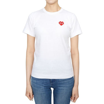 COMME DES GARCONS X Invader Pixelpatch Damen Kurzarm-T-Shirt T321 051 3 132352993