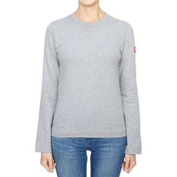 COMME DES GARCONS インベイダー ダブルワッペン レディース 長袖Tシャツ AZ T329 051 2 132353013