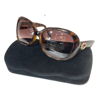 GUCCI GG3660 Diamante Dreistreifen Leoparden Sonnenbrille 132354753