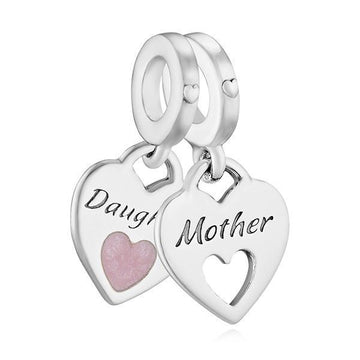 PANDORA Doppel Herz Splitter Anhänger aus Silber, 799187C01 63492211 [P]