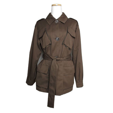 FEDELI Olivgrüner Gürtel Cargo-Jacke 55 66 132362467