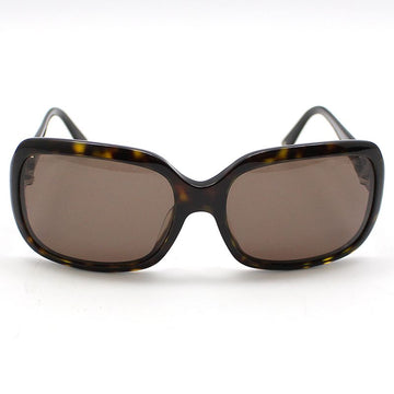 CHANEL Schwarze Hornbrille mit Leopardenmuster 12345 132364002