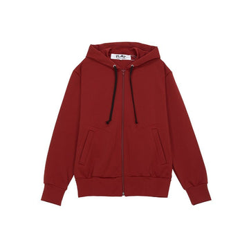 Comme Des Garcons Invader Double Wappen Men's Hooded Zip-Up 132412432