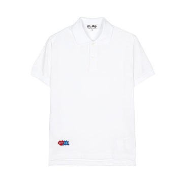 COMME DES GARCONS インベーダー ダブルワッペン メンズ カラー 半袖Tシャツ AZ T336 051 3 132412435