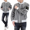 STONE ISLAND Nylon Metall Bomberjacke mit Wappen-Patch K1S154100019 S0020 V0061 132428646 [P]