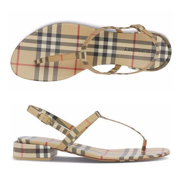 BURBERRY チェックストラップサンダル 8047805 160060515 [P]