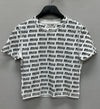 MIU MIU Druck Baumwolle Kurzarmshirt (44) 132434787 [P]