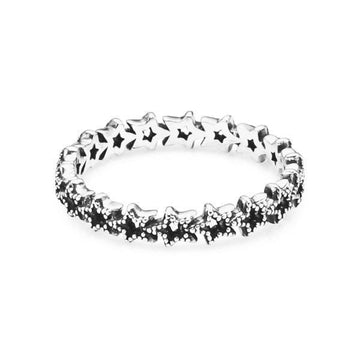 PANDORA アシンメトリックスターシルバーリング 190029C00 33307825 [P]