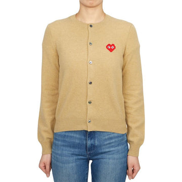 COMME DES GARCONS インベーダーピクセルワッペン女性用カーディガン AZ N083 051 3 132505457