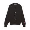 Comme Des Garcons Invader Double Patch Cardigan AZ N088 051 1 132505465 [P]