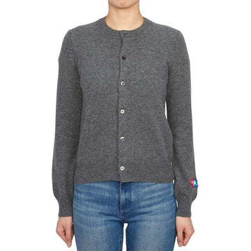 COMME DES GARCONS Invasion Double-Wappen Damen Cardigan N087 051 3 132505464