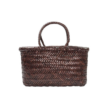 DRAGON DIFFUSION ミニ フラット ゴラ ダークブラウン トートバッグ 8809 DARKBROWN 132509338